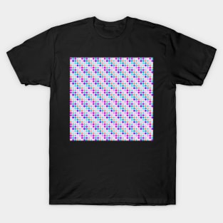 Psychedelic magenta polka dots T-Shirt